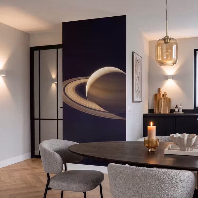 Behang - Planeet - Ringen - Ruimte — 5