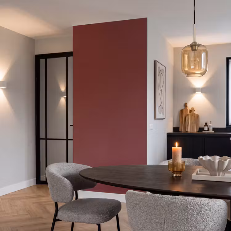 Behang - Valentine - Velvet - Rood — 5
