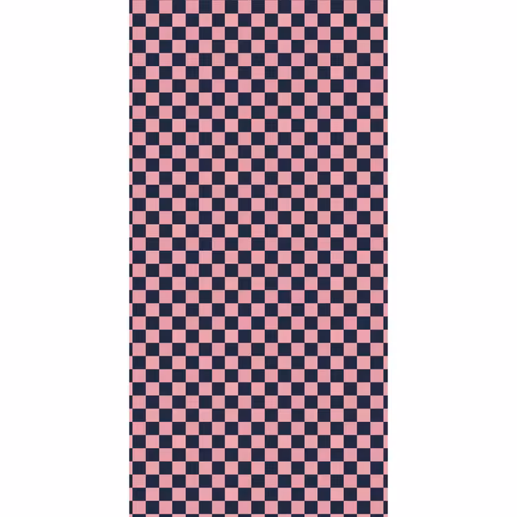 Behang - Traditioneel - Patroon - Blauw - Roze — 2