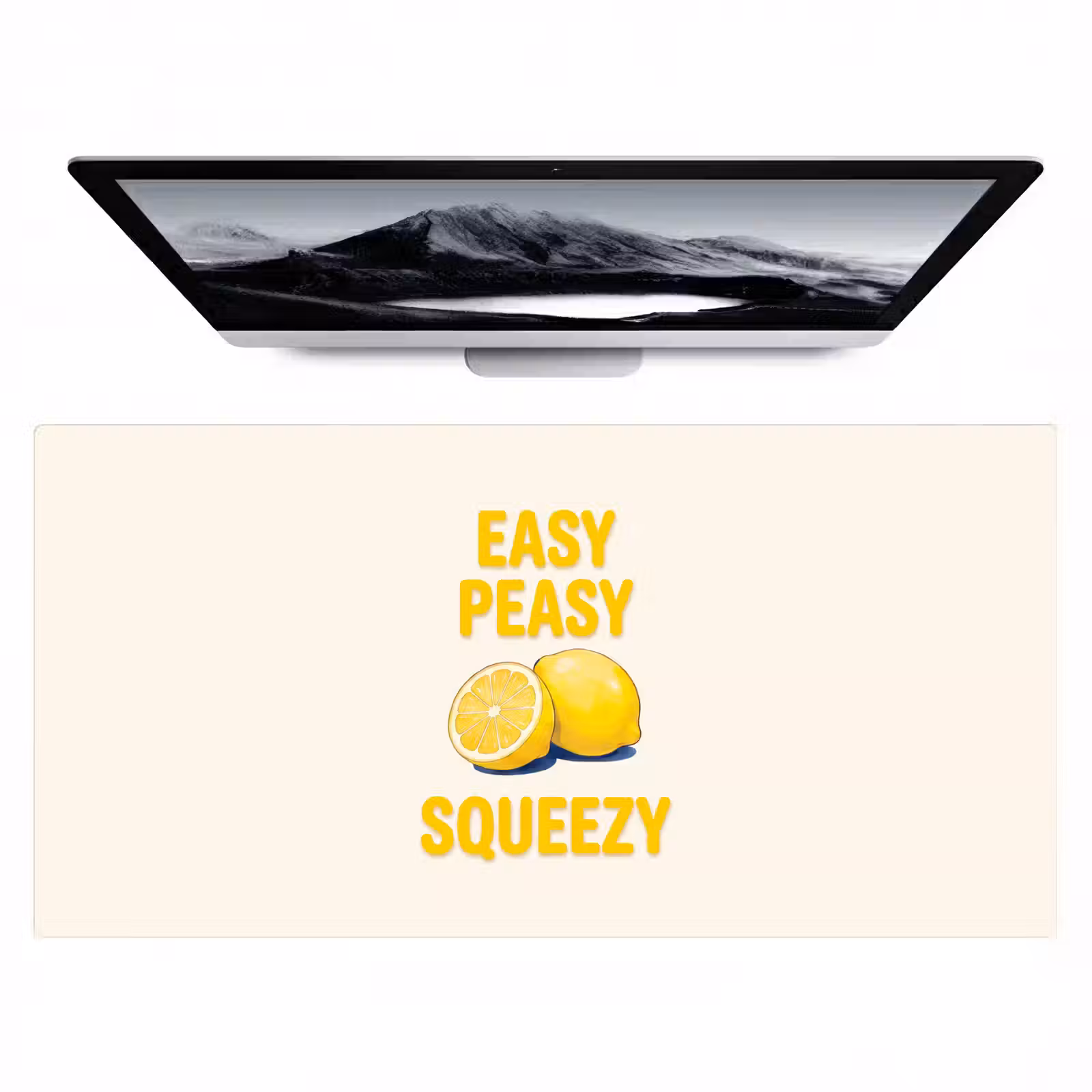 Bureau onderlegger - Eten - Citroenen - Keuken - Illustratie - Geel — 1