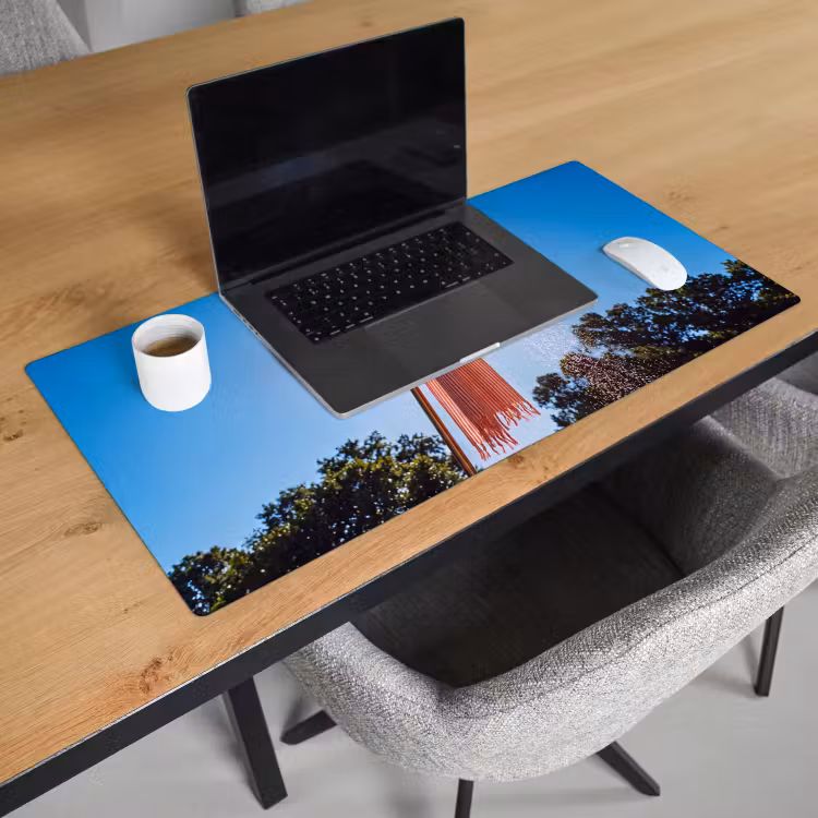 Bureau onderlegger - Douche - Water - Zomer - Blauw — 3