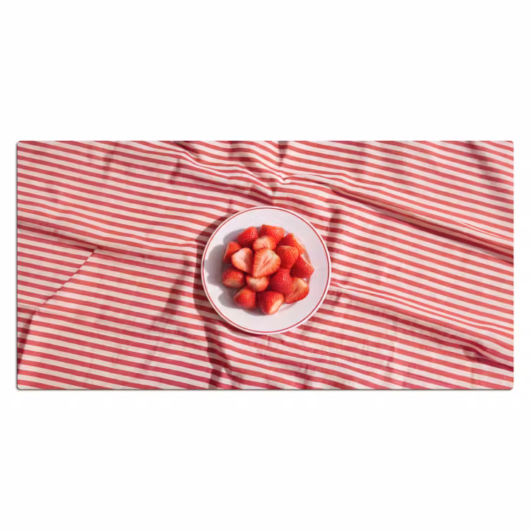 Bureau onderlegger - Eten - Aardbeien - Fruit - Zomer - Rood — 2