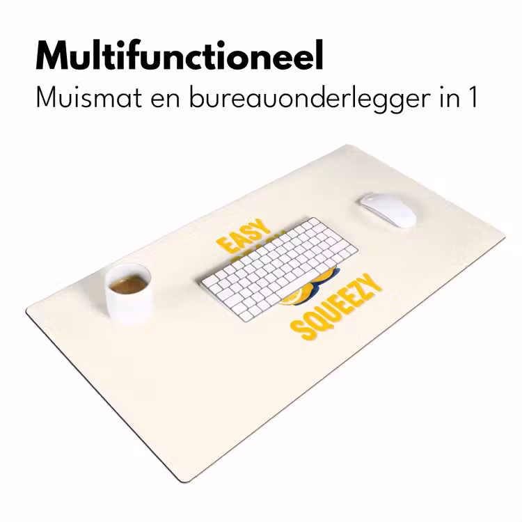 Bureau onderlegger - Eten - Citroenen - Keuken - Illustratie - Geel — 7