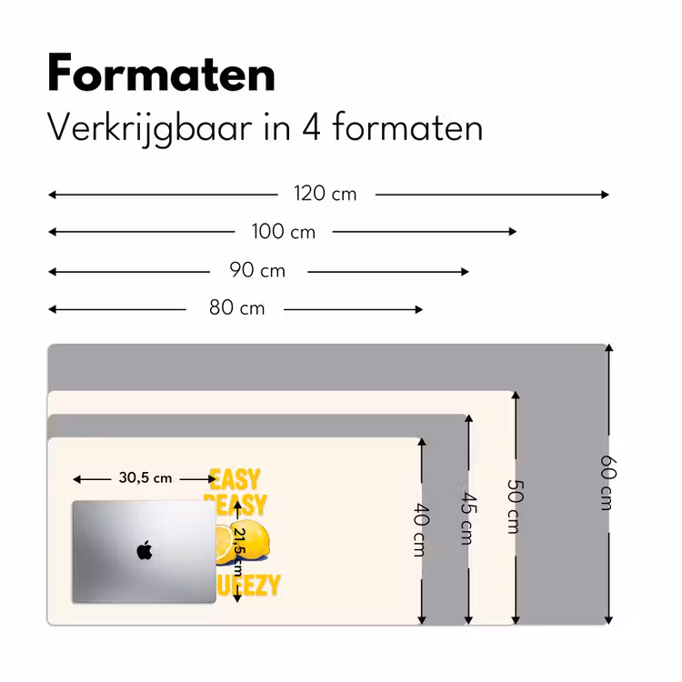 Bureau onderlegger - Eten - Citroenen - Keuken - Illustratie - Geel — 8