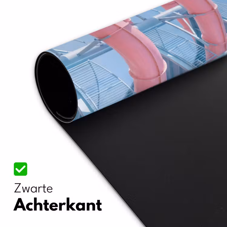 Bureau onderlegger - Glijbaan - Waterpark - Spiraal - Modern - Roze — 5
