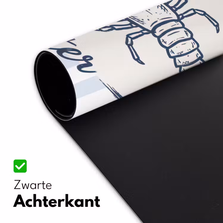 Bureau onderlegger - Kreeft - Illustratie - Liefde - Blauw - Decoratie — 5