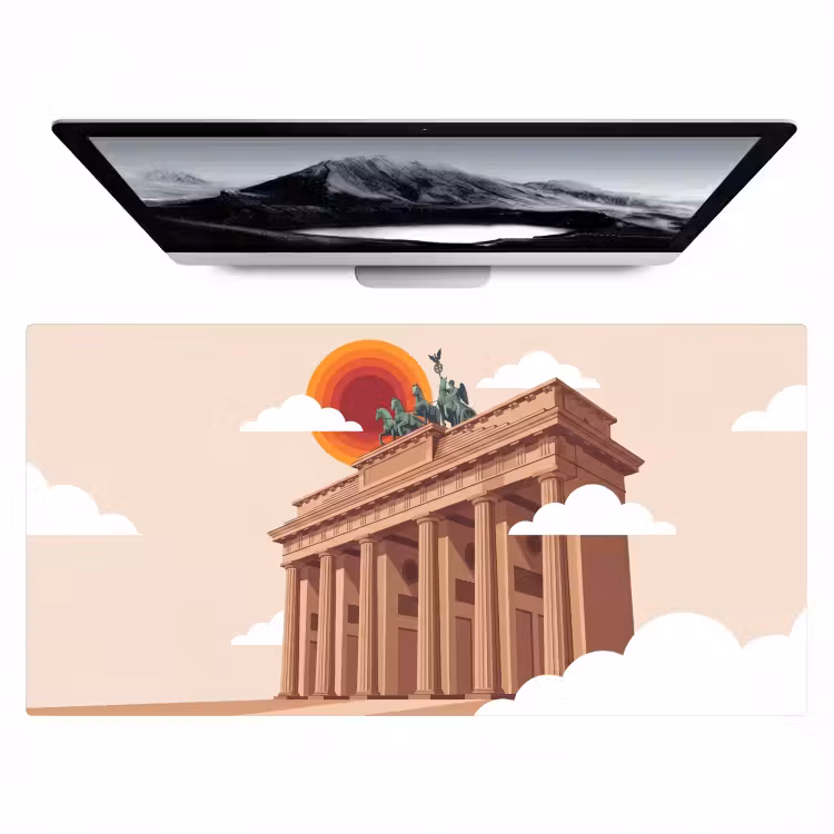 Bureau onderlegger - Architectuur - Brandenburg - Berlijn - Zonsondergang - Historisch — 1