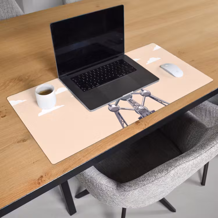 Bureau onderlegger - Architectuur - Geometrie - Stad - Modern - Grijs — 3