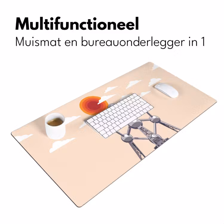 Bureau onderlegger - Architectuur - Geometrie - Stad - Modern - Grijs — 7
