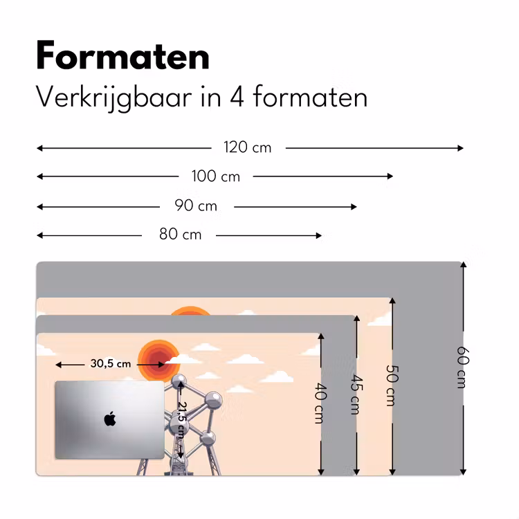 Bureau onderlegger - Architectuur - Geometrie - Stad - Modern - Grijs — 8