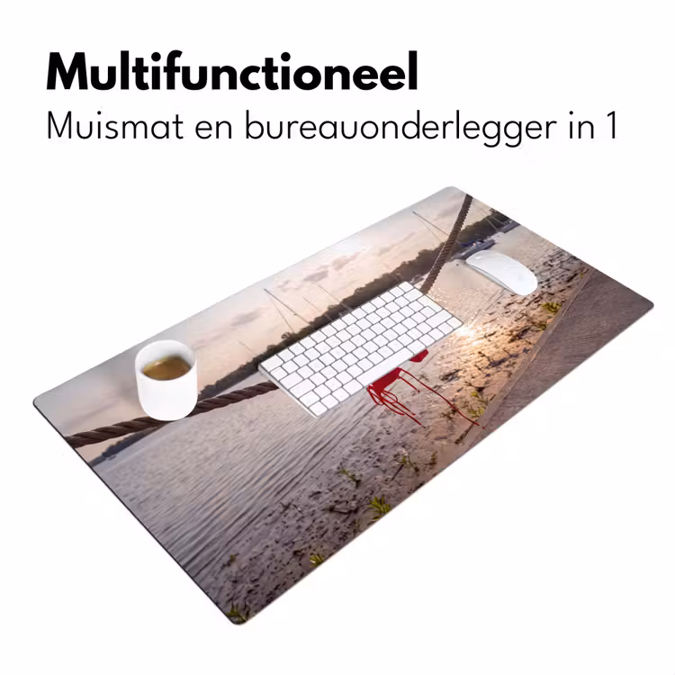 Bureau onderlegger - Badkleding - Rood - Zomer - Water - Zonsondergang — 7