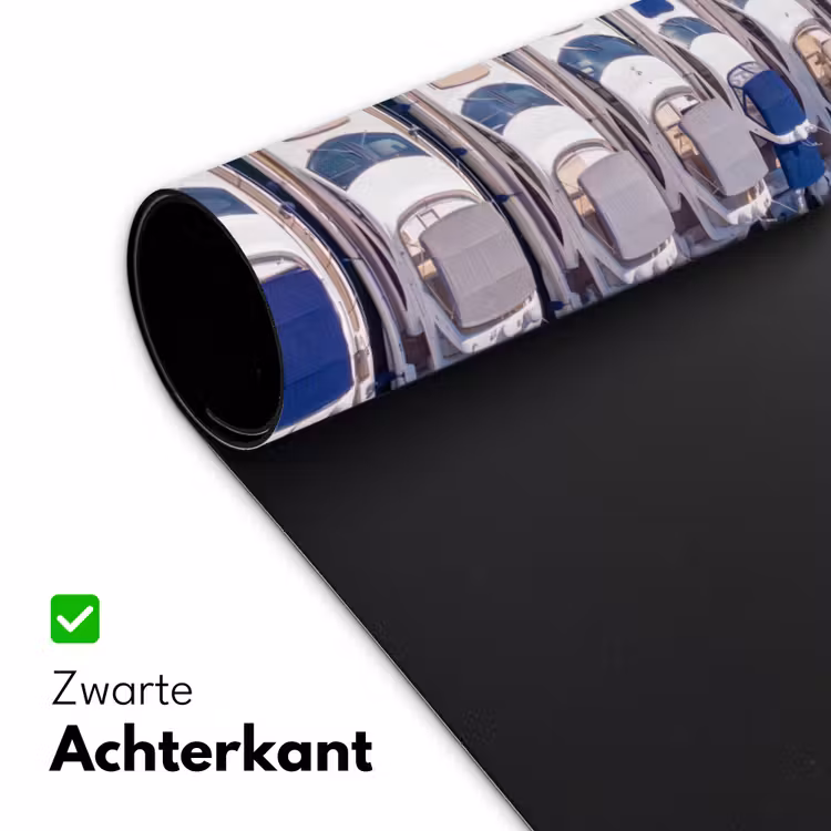 Bureau onderlegger - Boot - Jachthaven - Water - Zomer - Blauw — 5
