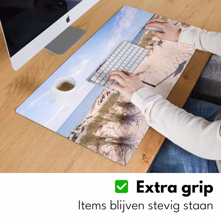 Bureau onderlegger - Duin - Bord - Kust - Landschap - Rood — 6