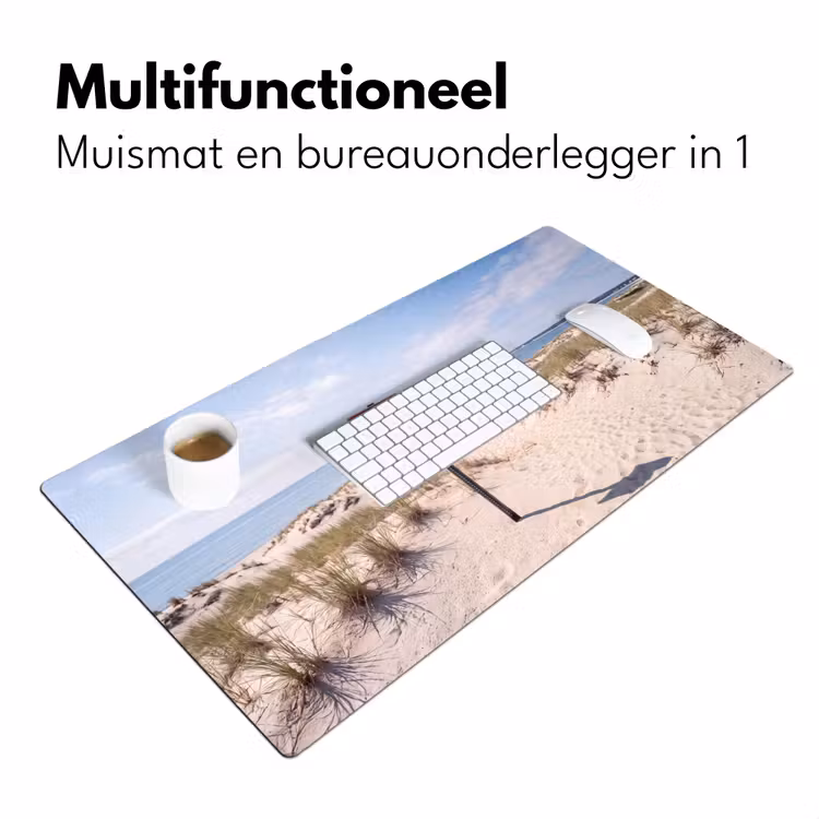 Bureau onderlegger - Duin - Bord - Kust - Landschap - Rood — 7
