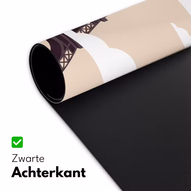 Bureau onderlegger - Eiffeltoren - Zon - Architectuur - Abstract - Beige — 5