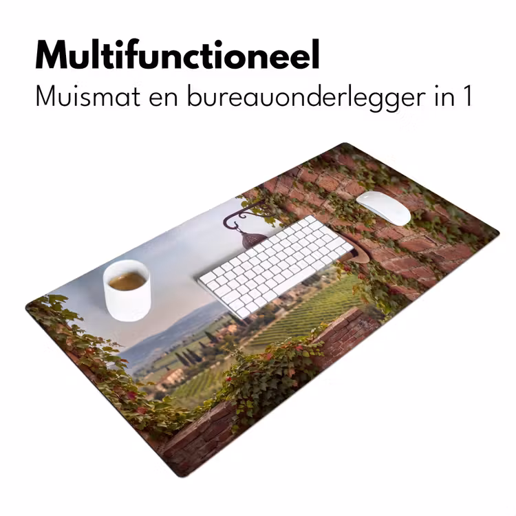 Bureau onderlegger - Lantaarn - Wijngaard - Landschap - Italiaans — 7