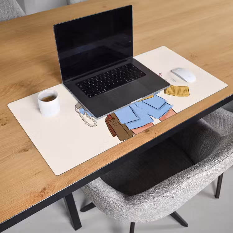 Bureau onderlegger - Mens - Kantoorartikelen - Werk - Modern — 3