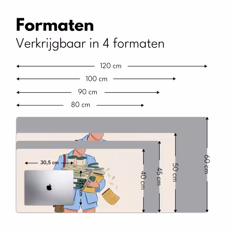 Bureau onderlegger - Mens - Kantoorartikelen - Werk - Modern — 8