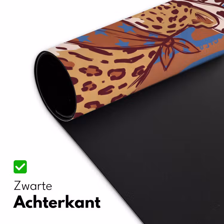 Bureau onderlegger - Dieren - Cowboyhoed - Modern - Illustratie - Bruin — 5