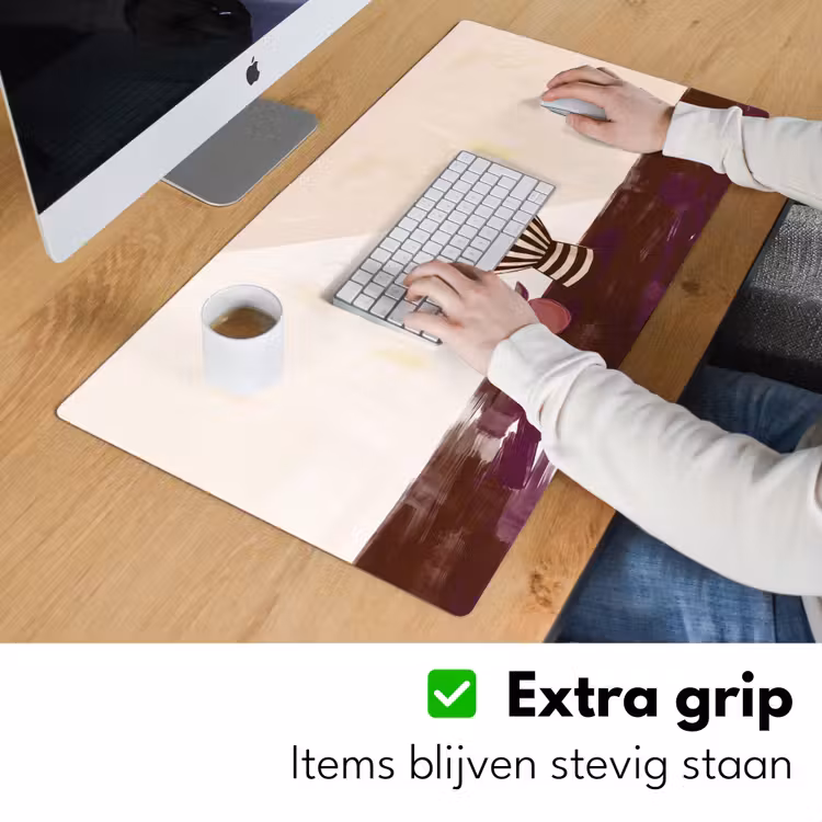 Bureau onderlegger - Eten - Schaal - Stilleven - Modern - Rood — 6