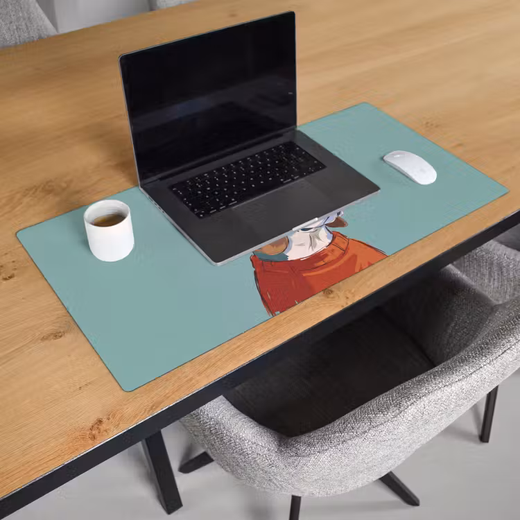 Bureau onderlegger - Hond - Beanie - Zonnebril - Dieren - Modern — 3