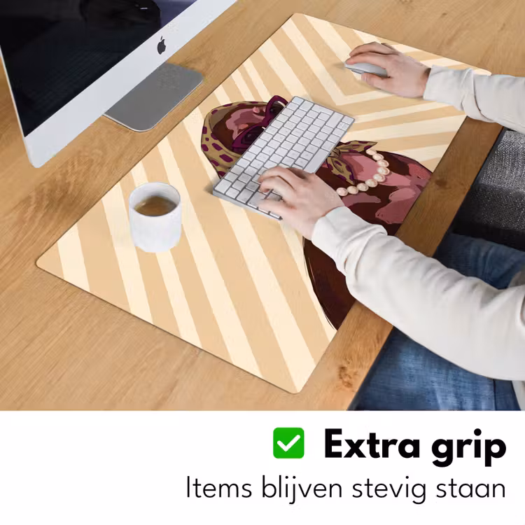 Bureau onderlegger - Hond - Zonnebril - Hoofddoek - Dieren - Modern — 6
