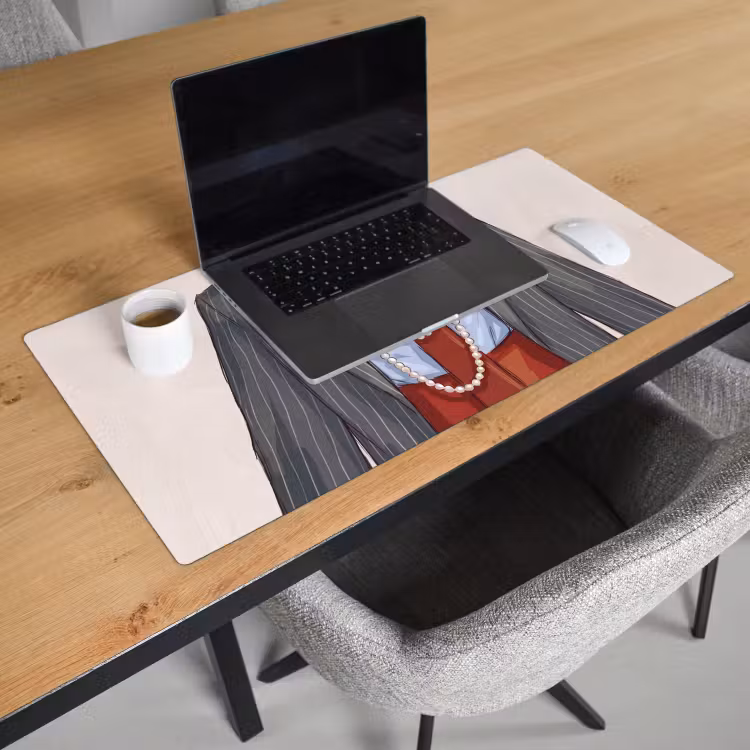 Bureau onderlegger - Kleding - Strik - Parels - Klassiek - Mode — 3