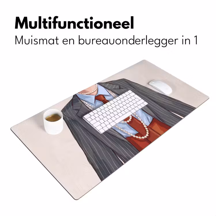 Bureau onderlegger - Kleding - Strik - Parels - Klassiek - Mode — 7