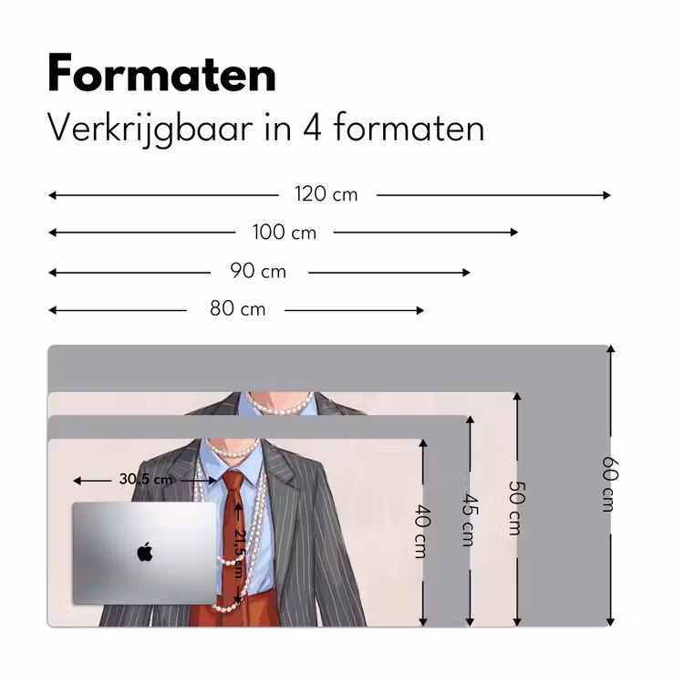 Bureau onderlegger - Kleding - Strik - Parels - Klassiek - Mode — 8