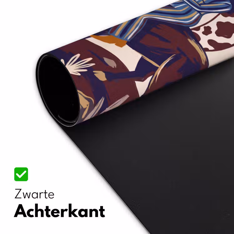 Bureau onderlegger - Mensen - Dieren - Cowboy - Abstract - Kleurrijk — 5