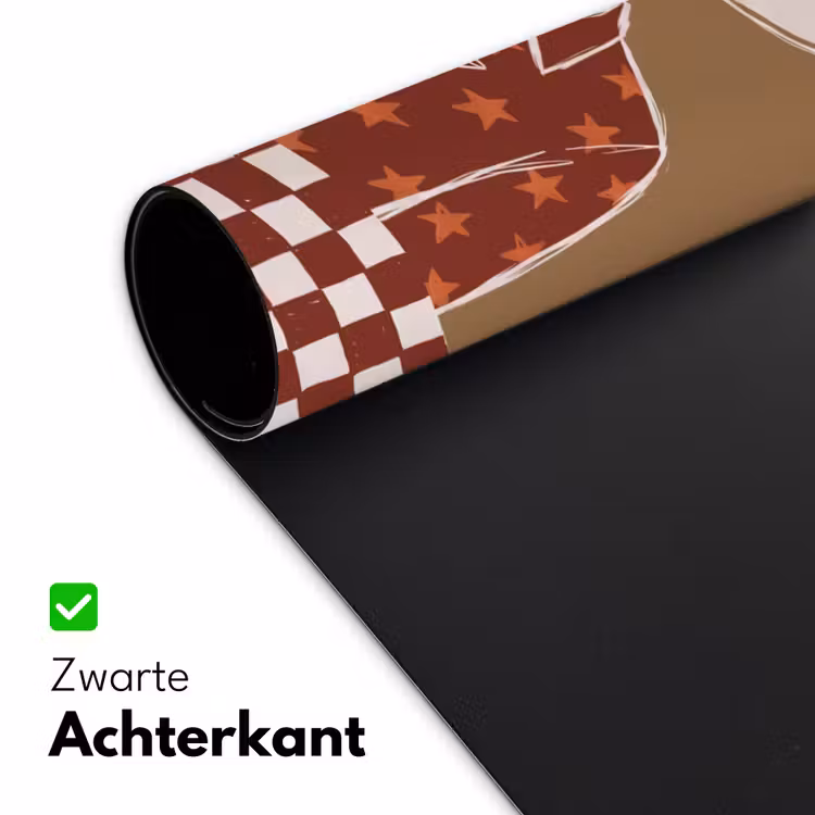 Bureau onderlegger - Mensen - Hoed - Cocktail - Abstract - Modern — 5
