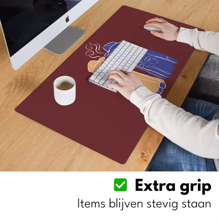 Bureau onderlegger - Mensen - Profiel - Sigaret - Abstract - Kunst — 6