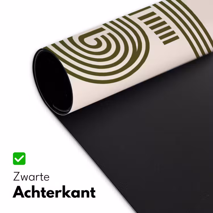 Bureau onderlegger - Abstract - Vormen - Modern - Groen — 5