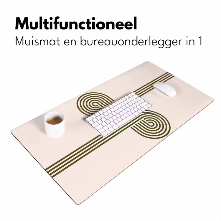Bureau onderlegger - Abstract - Vormen - Modern - Groen — 7