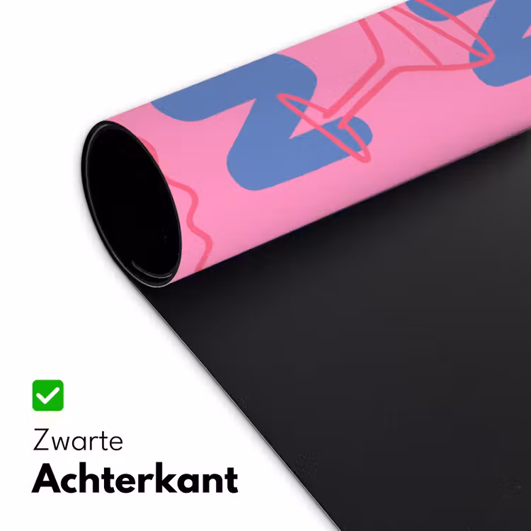 Bureau onderlegger - Drank - Glazen - Proost - Modern - Roze — 5