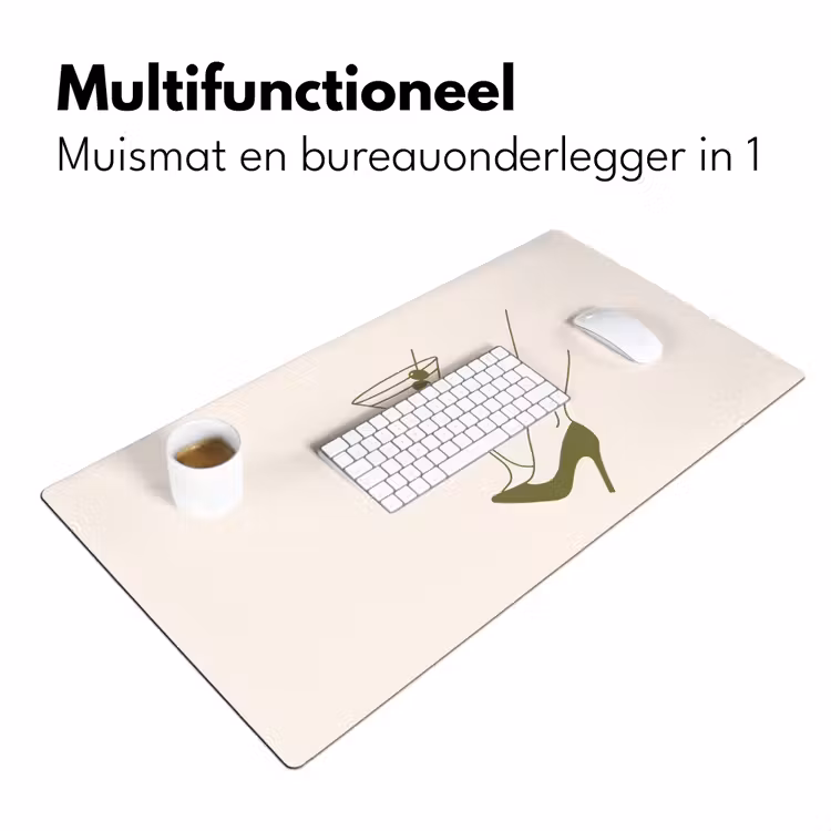 Bureau onderlegger - Drank - Martini - Hoge hak - Mode - Groen — 7