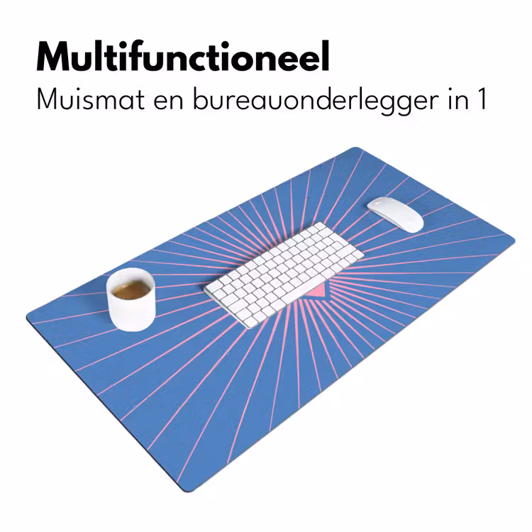 Bureau onderlegger - Hart - Stralen - Liefde - Modern - Roze — 7