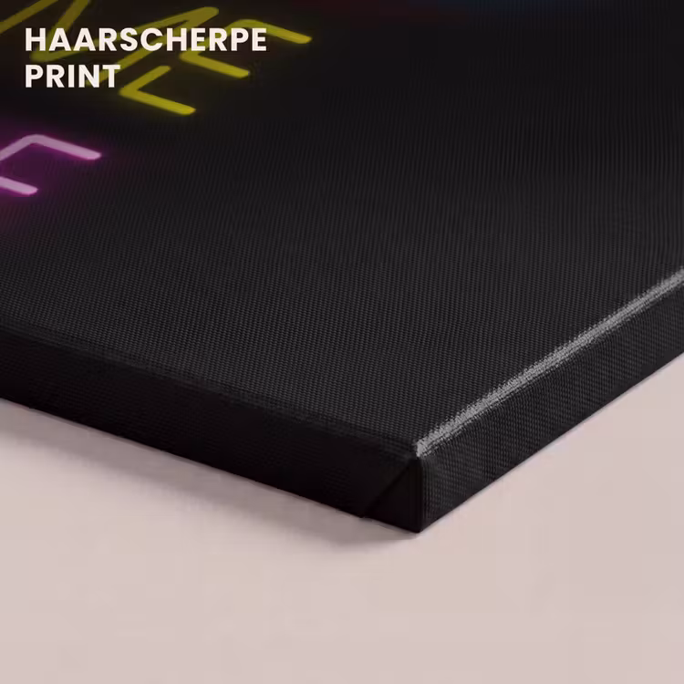 Canvas schilderij - Controller - Game - Neon - Zwart - Quotes - Game zone — 5