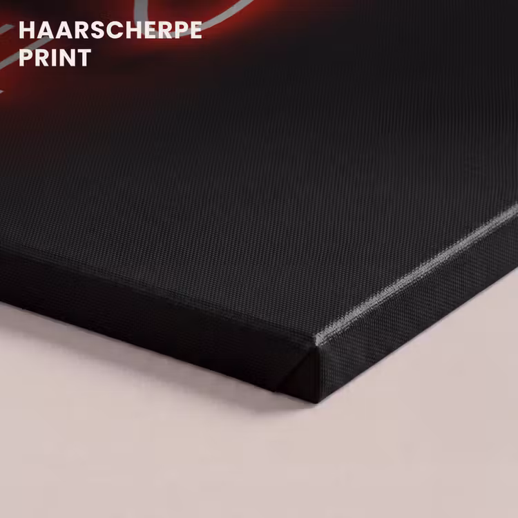 Canvas schilderij - Gaming - Quotes - Gaming and chill - Neon - Rood — 5