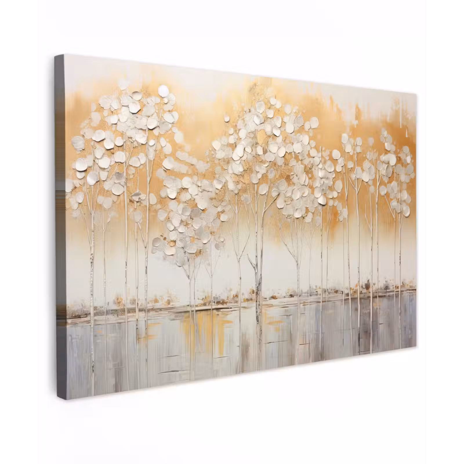 Canvas schilderij - Bomen - Kunst - Acryl - Natuur — 1