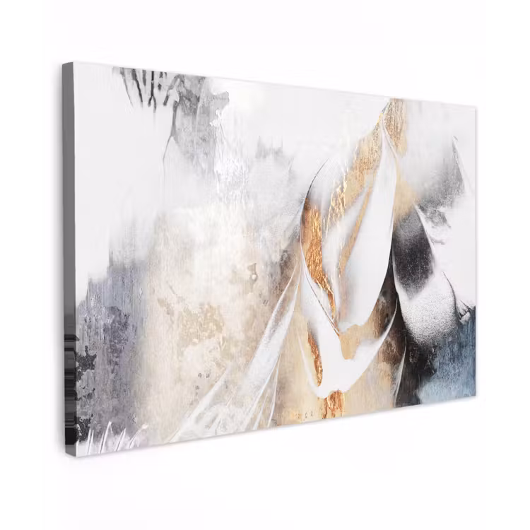 Canvas schilderij - Abstract - Gold - Design - Luxe — 1
