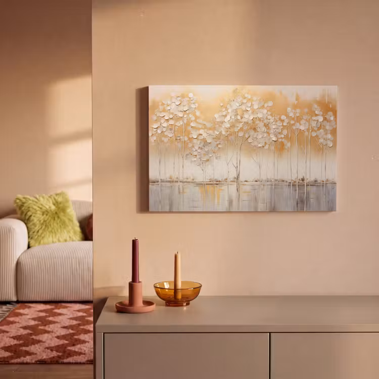 Canvas schilderij - Bomen - Kunst - Acryl - Natuur — 2