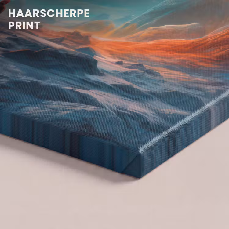 Canvas schilderij - Bergen - Ruimte - Planeten - Astronaut — 5