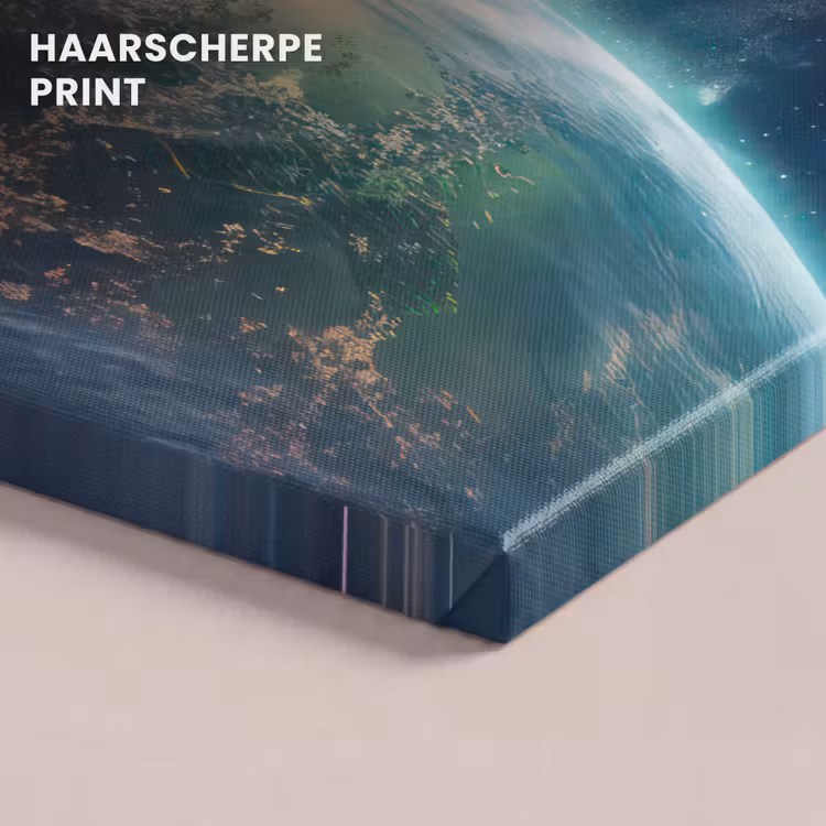 Canvas schilderij - Aarde - Ruimte - Sterren - Landschap — 5