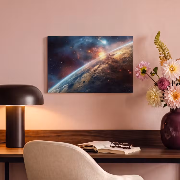 Canvas schilderij - Heelal - Sterren - Ruimte - Planeet — 6