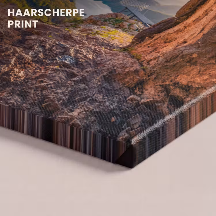 Canvas schilderij - Grot - Berg - Landschap - Natuur — 4