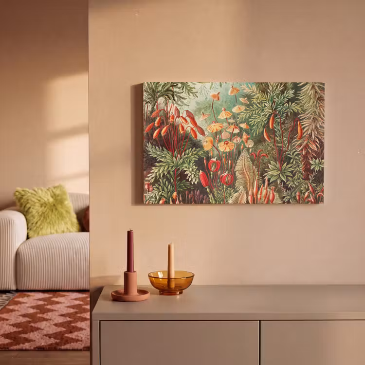 Canvas schilderij - Bloemen - Kunst - Vintage - Natuur - Botanisch — 2