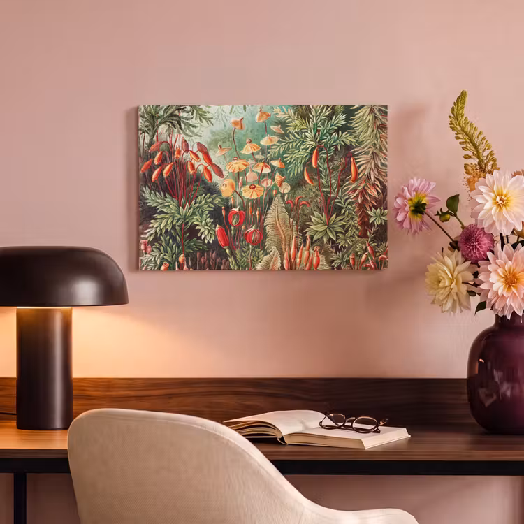 Canvas schilderij - Bloemen - Kunst - Vintage - Natuur - Botanisch — 6