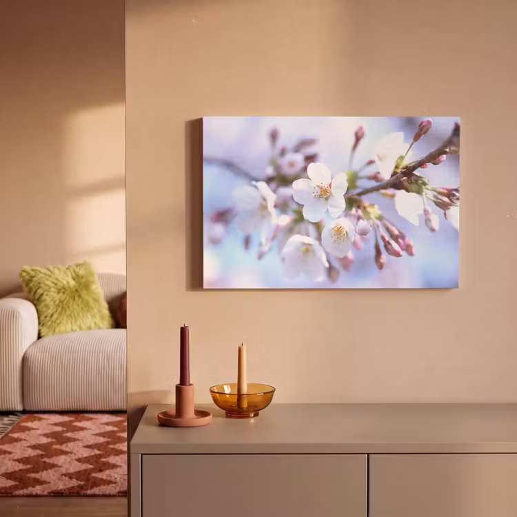 Canvas schilderij - Bloemen - Sakura - Tak - Bloesem takken — 2