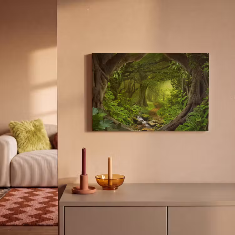 Canvas schilderij - Jungle - Groen - Natuur - Tropisch - Planten — 2